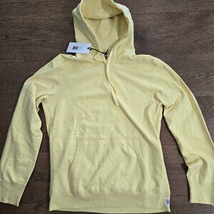 Reigning Champ Lightweight Terry Pullover Hoodie - Medium - Citron Yellow